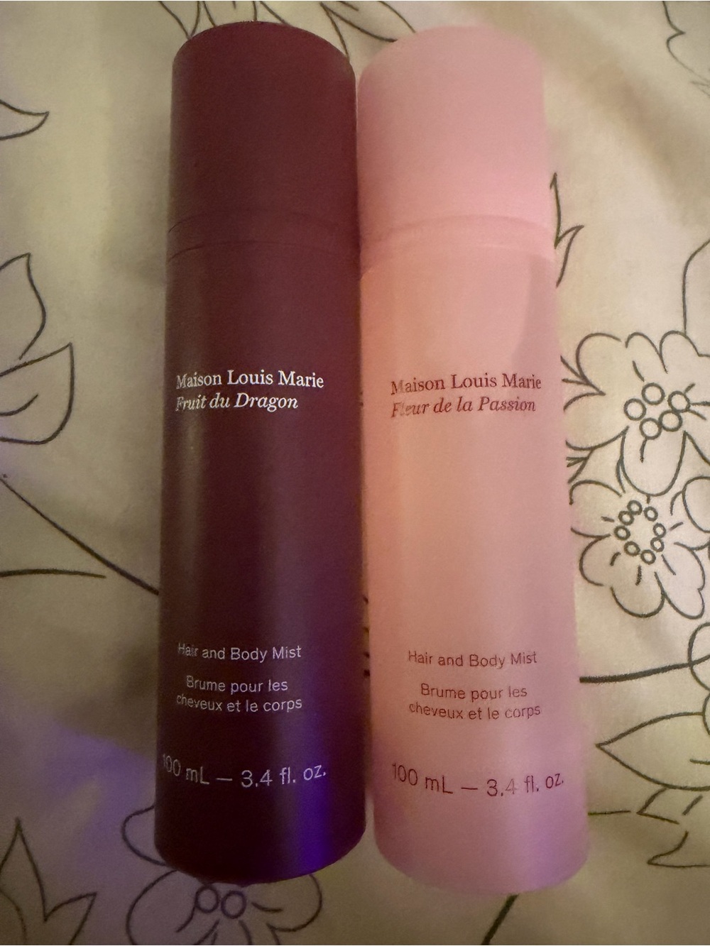 Hair & Body Mist - Fleur de la Passion and Fruit de Dragon
